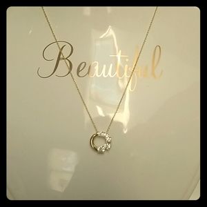 16-18 inch gold costume necklace